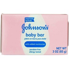 3 Pack Johnson's Baby Bar Soap, 3 oz