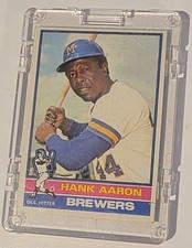 1976 Topps Hank Aaron #550 - Milwaukee Brewers