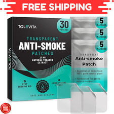 TOLEVITA Anti- Smoke Herbal Patches Transparent 21 mg  Quit Smoking Patches ...