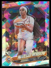 2025 Panini Prizm WNBA #79 Aneesah Morrow Ice Prizms Connecticut Sun