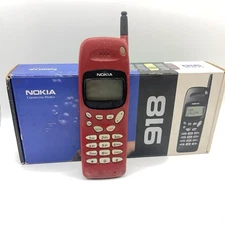 Nokia 918 Cell Phone VTG Collector Movie Prop Untested With Original Box