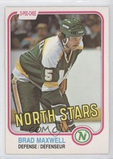 1981-82 O-Pee-Chee Brad Maxwell #102 0a1
