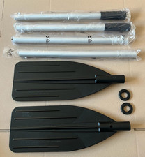 INTEX Alu Paddel-Set Schlauchbootpaddel Kajak Boot Doppelpaddel