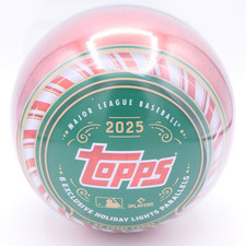 Topps 2025 Holiday MLB Baseball Tin - 59 Total Sports Cards Per Tin - New Sealed