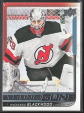 2018-19 UD Series 1 Mackenzie Blackwood 210 Young Guns RC