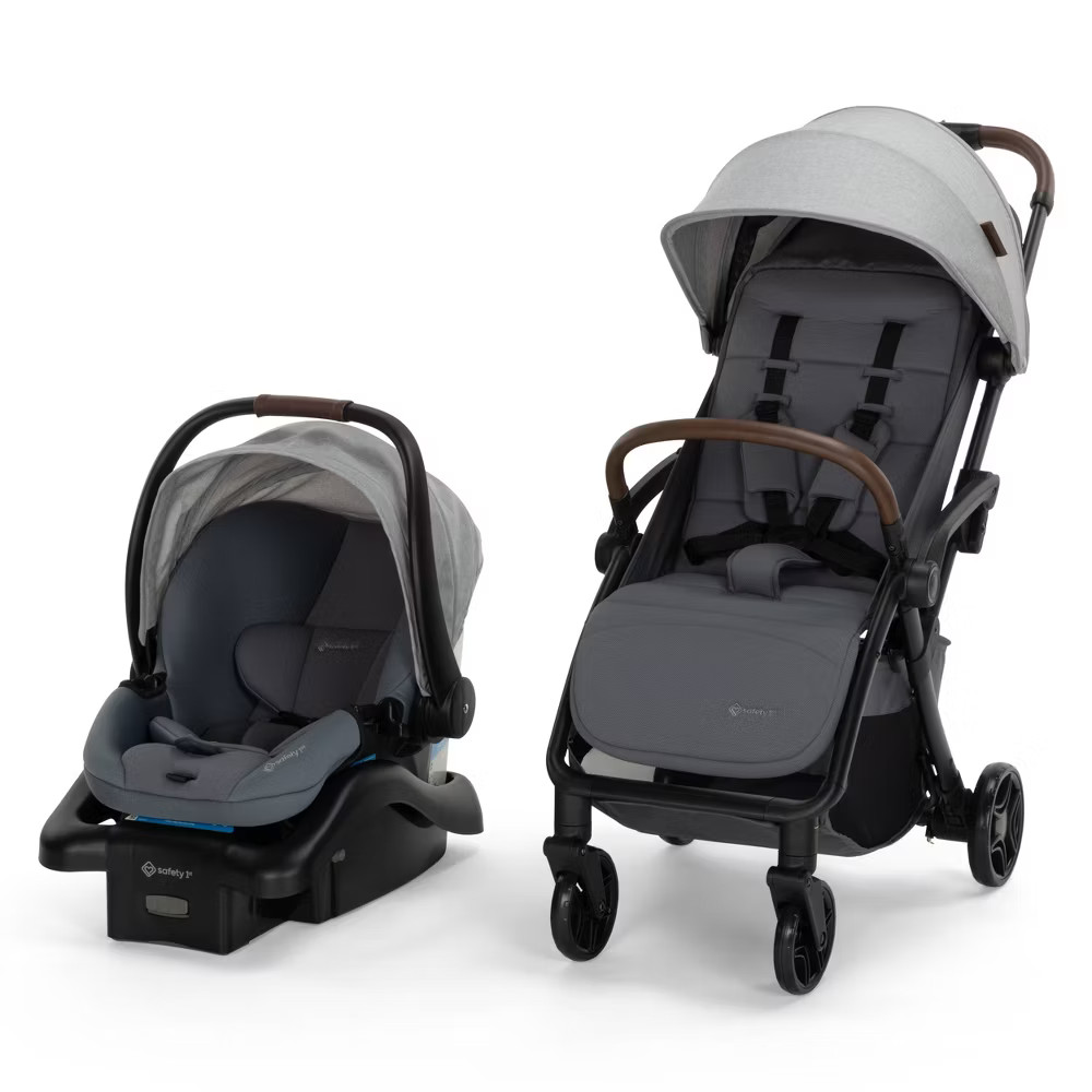 Safety 1st Foldtastic Auto-Fold Lightweight Travel System - Rubble