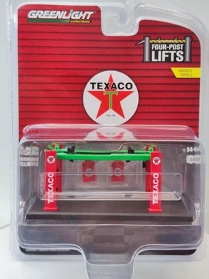 GreenLight 1:64 Auto Body Shop Four column elevator series2 - Texaco Alloy  toys
