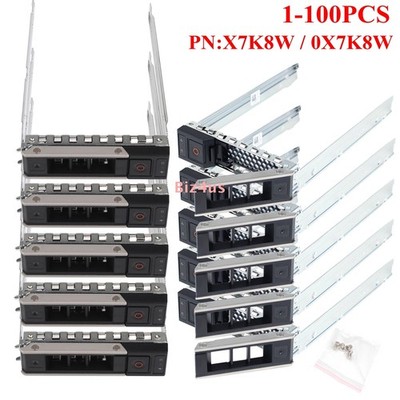 Lot 3.5'' SAS/ HDD Tray Caddy for Dell G14 R440 R540 R640 R740 R740XD R940 X7K8W