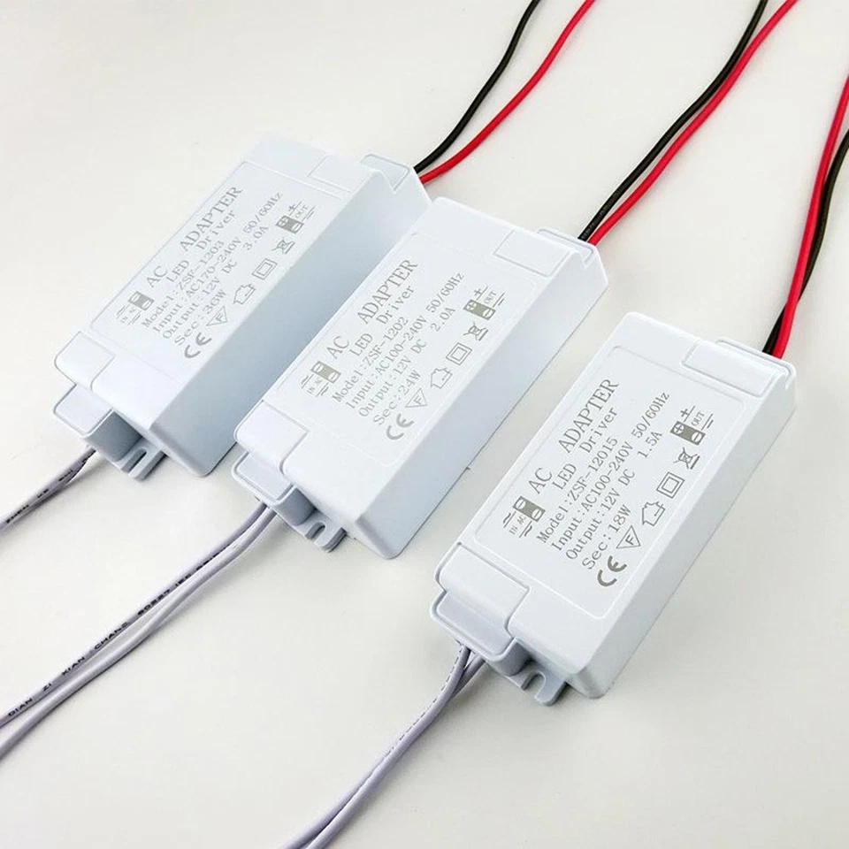 LED-Driver Adapter AC 220 -240V To DC-12V Transformer Power Supply LED Strip New - Image 4 of 4
