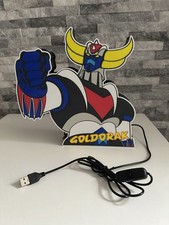 Lampe Lightbox Rétro Goldorak - Objet De Collection Des Années 80 En Plastique