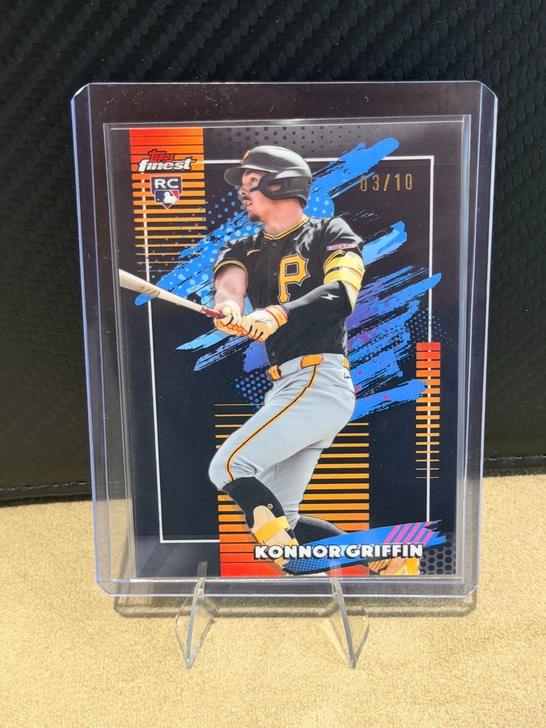 2026 Topps Finest Konnor Griffin Black X-Fractor /10 #6 Pittsburgh Pirates
