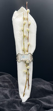 Antique English Sterling Silver Napkin Ring | Birmingham 1900 William Devenport