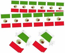 2 Packs Mexico Mexican Mini Flag Banner String Small Miniature Hanging Flags