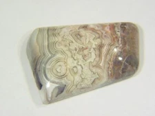 BUTW Mexican Crazy Lace Agate free form cabochon lapidary gem stone 8726B