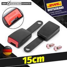 2 Stk 15cm Gurtschloss für Sicherheitsgurt L...