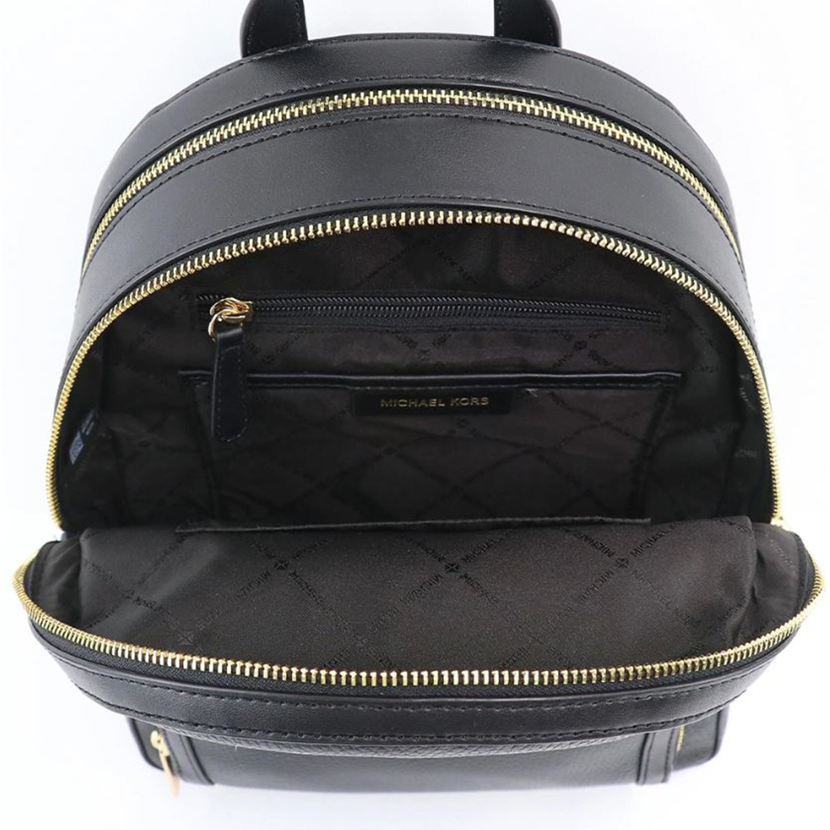 Michael Kors Jaycee Medium Logo Backpack (Black) 35S2G8TB2L-001