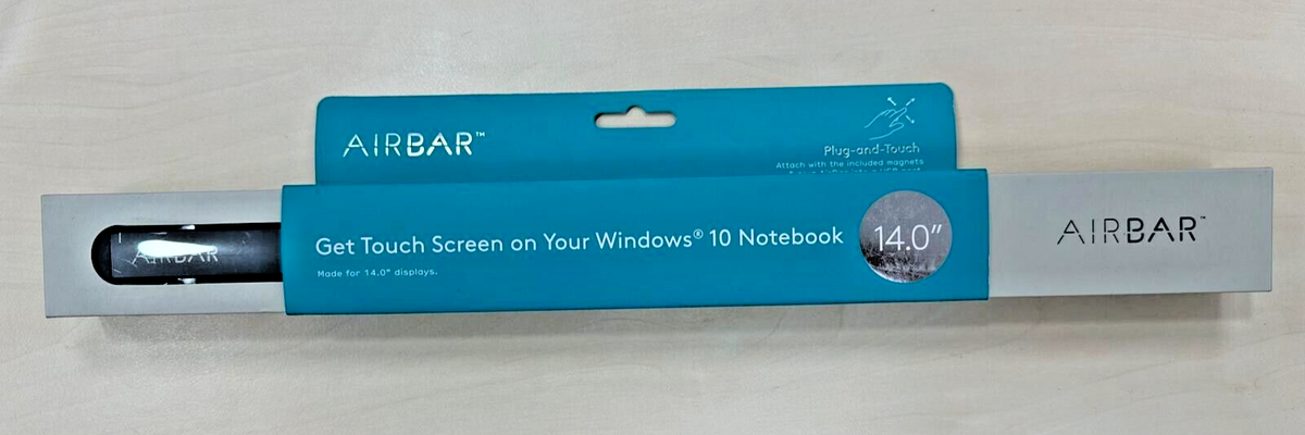 AirBar Touchscreen Sensor for 14 inch Win 10 Laptops