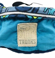 VTG 1990  s Trunks Fabric Fanny Pack Bum Bag Tribal Waist Hip Volleyball