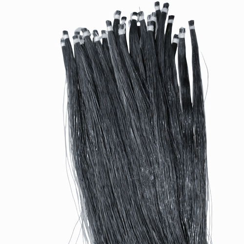 250g Real Horse Hair White Black Horse Tail Extension Jewelry weaving Brown Gray - Picture 9 of 12