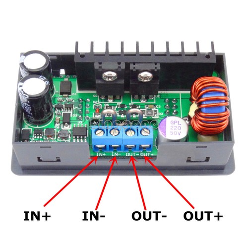 DP 30V 5A Constant Voltage Current Step-down Programmable Power Supply Module - Bild 3 von 4