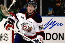 Tye Felhaber Signed Autographed 4x6 photo Saginaw Spirit #3