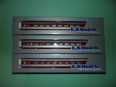 LS MODELS box set 3 passenger cars GREAT COMFORT TEE 40093 NEW and RARE