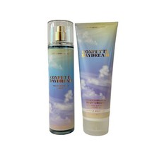 Bath  Body Works Confetti Daydream Mist  Body Cream Set