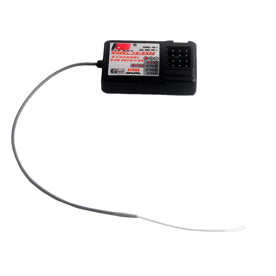 5 PCS Flysky FS-GR3E Upgraded AFHDS 2.4G 3CH Receiver for Car Boat RC FS-GT3C - Image 4 of 4