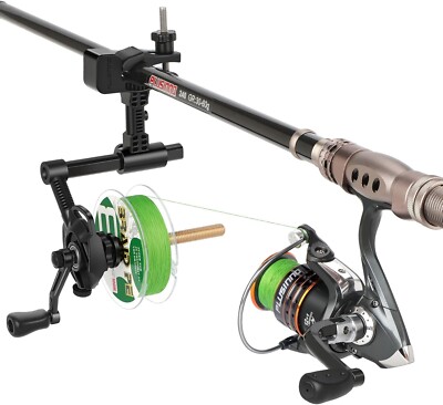 Fishing Line Spooler Adjustable Line WinderNo Line Twist Portable for Casting