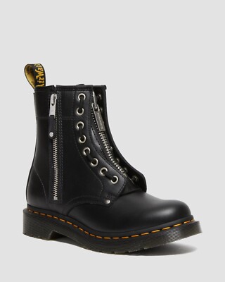 NEW DR. MARTENS 1460 DOUBLE ZIP LACE UP WANAMA BOOTS - SOLD OUT US Women s Sz 7