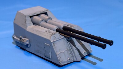 1 Stück Kriegsmarien 10,5cm Flak 1:100 Bismarck Klasse