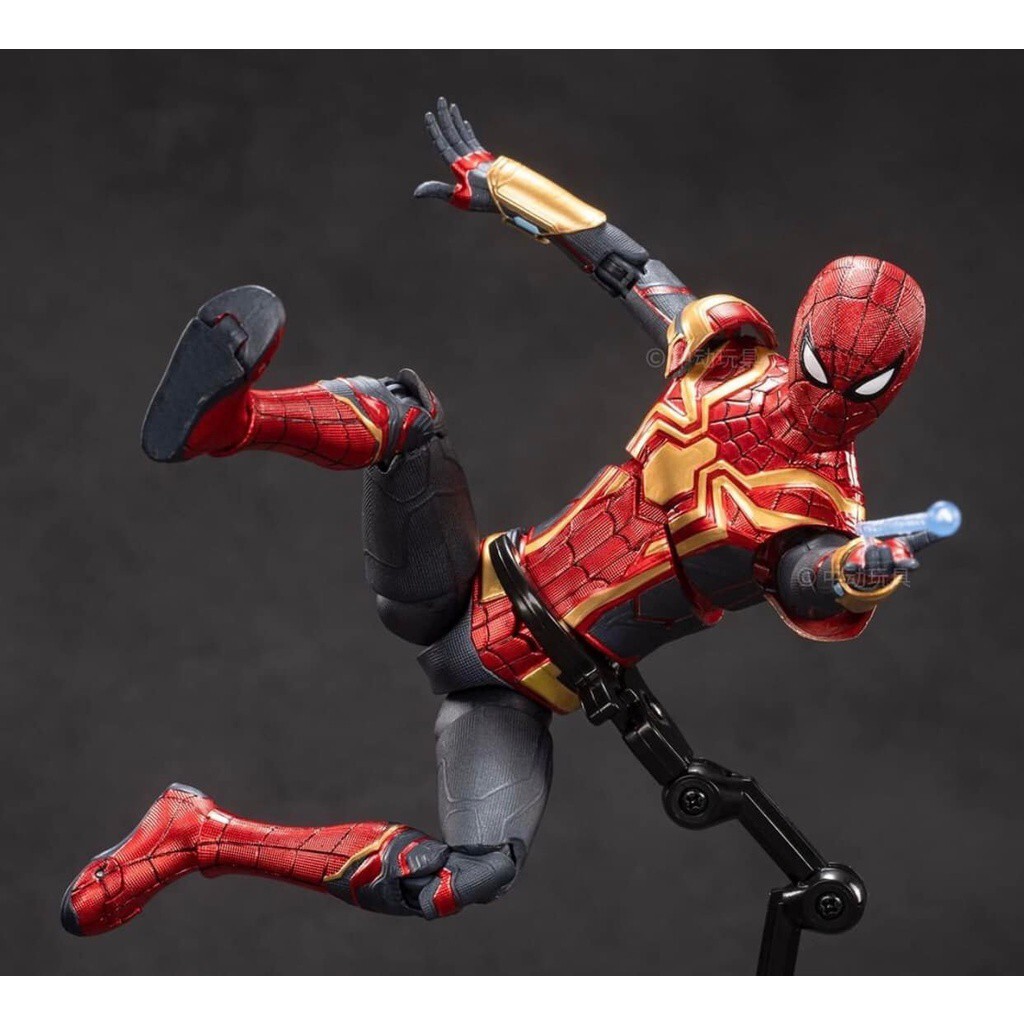 zd toys spider-man integrated suit action figure no way home