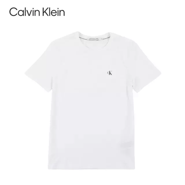 Calvin Klein x BTS Jungkook Slim White Logo T-shirt Women Size +Tracked