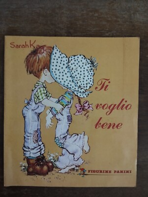 I Love You Album Sara Kay 1980 PANINI COMPLETE WITH 5 SACHETS TO OPEN
