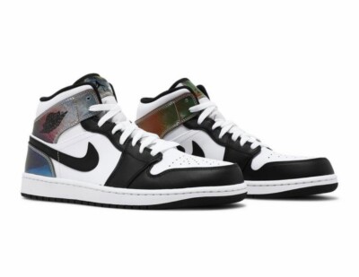 Jordan Retro 1 Mid ''Heat Reactive'' DM7802-100 - DS - 100% Authentic - FAST Ship