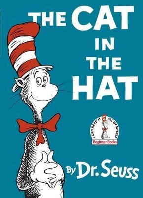 Mint Condt Beginner Books The Cat in the Hat by Dr. Seuss (1957, 1986 Hardcover)