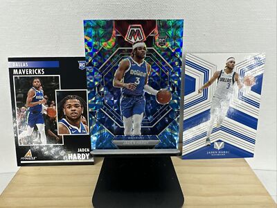 Jaden Hardy 2022-23 Mosaic Blue Reactive / Chronicles Pinnacle #76 / Vortex #189