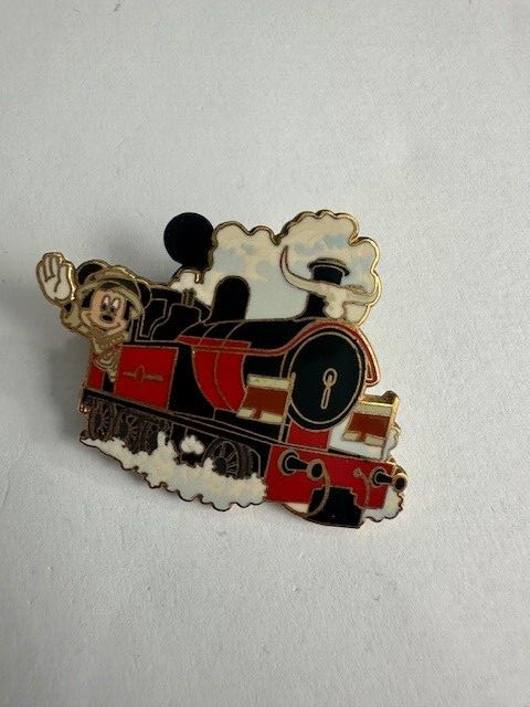 Mickey Mouse Disney Safari Train Ride Conductor Attraction Trading Pin 2005 (E7)