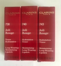 Clarins Joli Rouge Long Wearing Moisturizing Lipstick 3.5g .. Choose Shade...