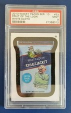 2013 WACKY PACKAGES SERIES 10 CLOTH #33 FROOT OF THE LOON   PSA 9 @@  MINT  @@