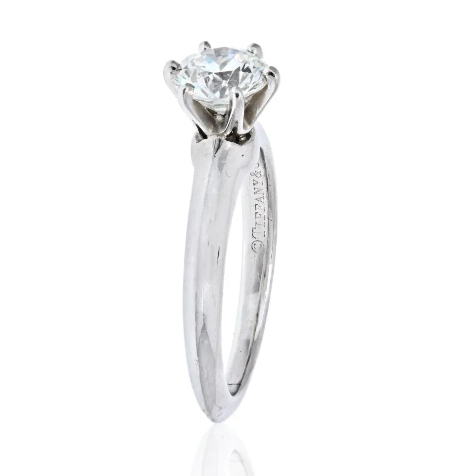 Tiffany six prong shop setting classic