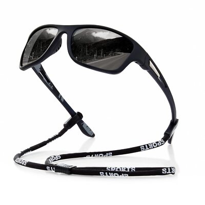 Lunettes De Soleil De Sport Polarisées UV400 Pour Homme Et Femme - Idéales Ski, Cyclisme, Pêche - Protection Et Confort Optimal