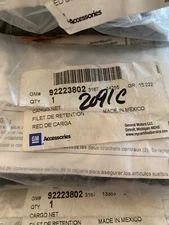 92223802 genuine gm oem nos cargo net 2010-2015  camaro