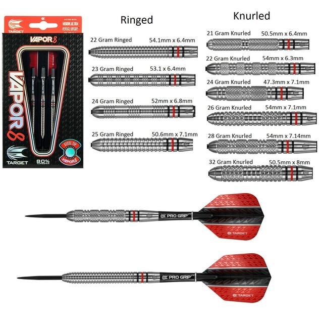 target darts vapor 8