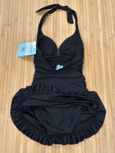 New Love Your Assets by Sara Blakely Spanx Halter Swim Dress Size Small NWT - Picture 8 of 11
