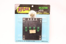 Ho Scale ATLAS #215 CUSTOM-LINE SELECTOR SWITCH CONTROL BOX MADE IN USA New