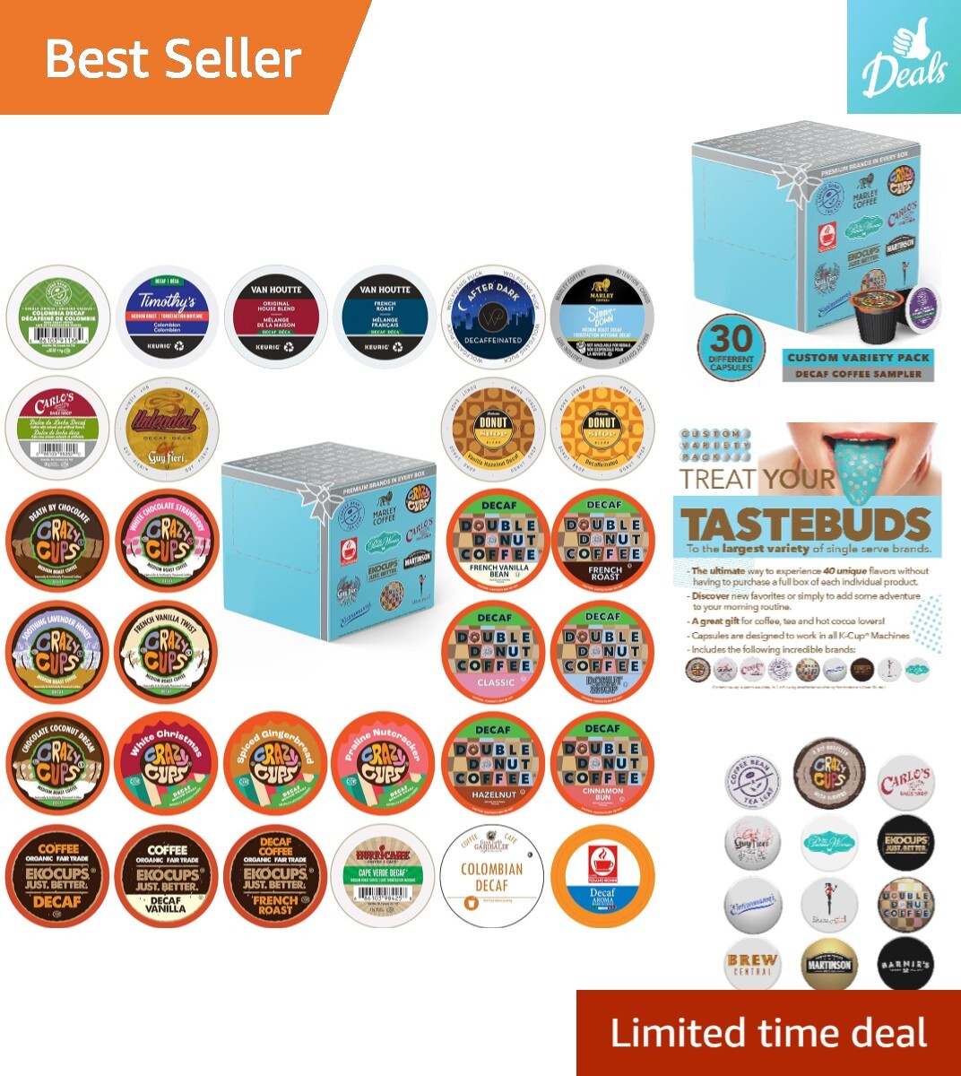 Variety Pack Amazon Tea Pods Keurig K Cups Tea K-Cup® Pods Tea