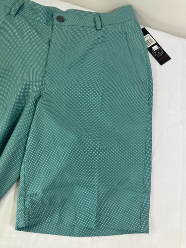 Black Clover Live Lucky Deception Men’s Performance Golf Shorts Size 30 New - Picture 2 of 6