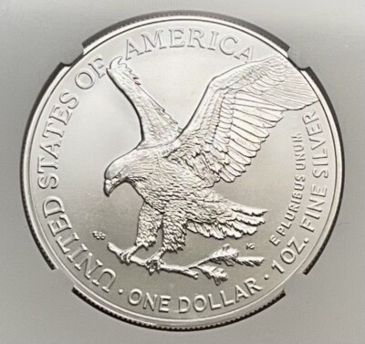 2023 U.S. Invention Series Satellite Silver Eagle NGC MS 70 | eBay
