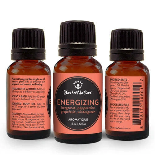 Best of Nature Energizing Aromatique Essential Oil Blend